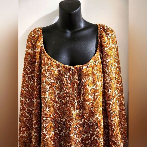 Faithfull The Brand Alina Mini Dress In La Medina Paisley Print Size 12 - Picture 7 of 10